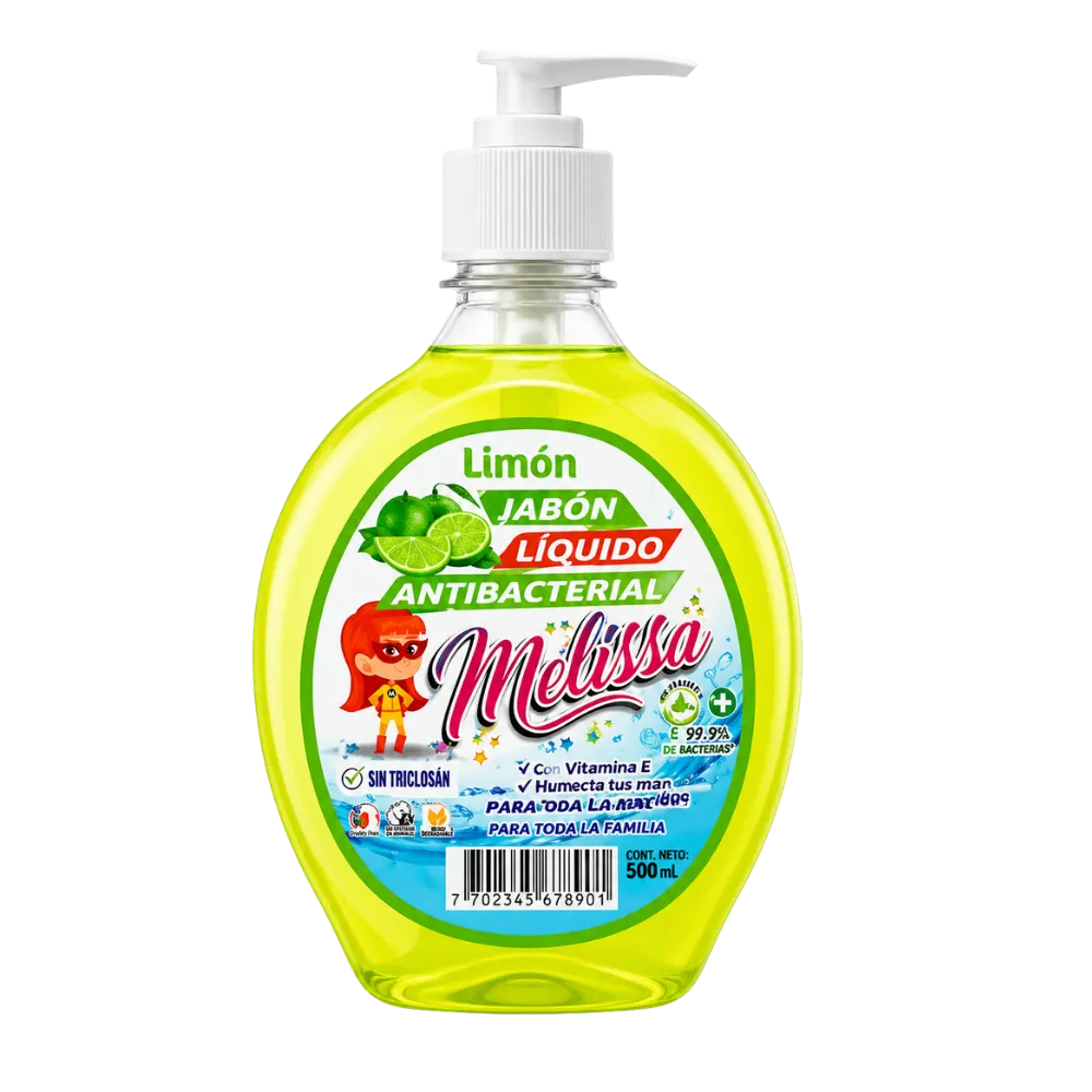 JABON LIQUIDO FLORAL, LAVANDA, MANZANA, LIMON , NARANJA, UVA , MENTA, TUTTIFRUTTI DE  400 ML